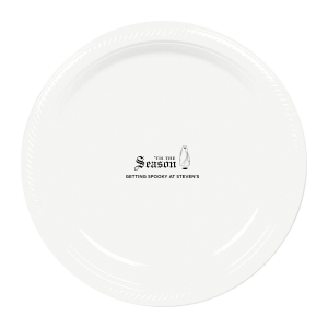 Getting Spooky Plate Dinner Plate (Foil)
