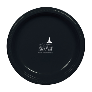 Get Your Creep On Plate Appetizer Plate (Foil)