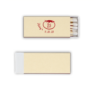 Tomato Birthday Date Match Mini Matchbox (Foil)