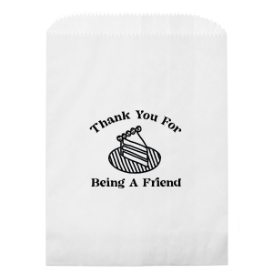 Thank You For Being A Friend Bag Cookie Bag (Foil)