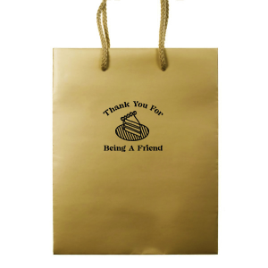 Thank You For Being A Friend Bag Classic Gift Bag (Foil)