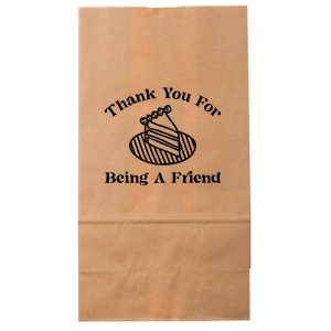 Thank You For Being A Friend Bag Popcorn Bag (Foil)