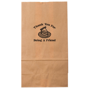 Thank You For Being A Friend Bag Lunch Bag (Foil)