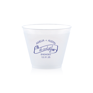 The She Said Yes Cup is perfect for use in Wedding, Engagement and Bridal Shower themed parties and are a must-have for your next event—whatever the celebration!