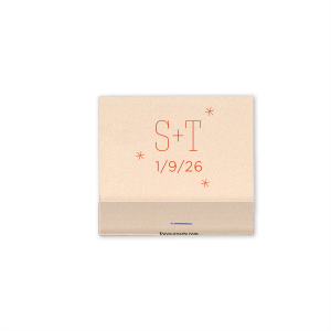 Our personalized Shiny True Blue Barrel Matchbox with Shiny Sky Blue Foil can be customized to complement every last detail of your party.