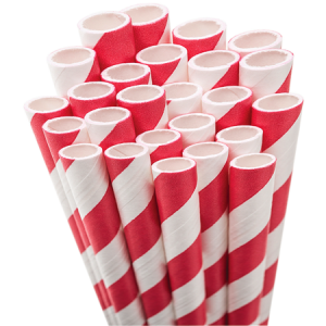 Our personalized Fuschia Stripe Striped Straw can be personalized to match your party's exact theme and tempo.