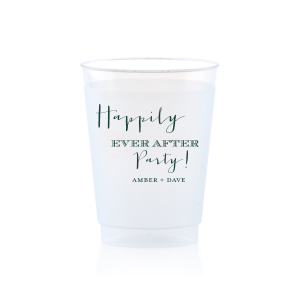 The ever-popular Matte Spruce 10 oz Frost Flex Cup with Matte Spruce Cup Ink Colors will give your party the personalized touch every host desires.