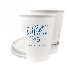 Toast to togetherness with the Perfect Blend Names Cup, where 'Perfect' swirls in script above a stylish flourish. Beneath, the couple's names confirm it's a match made in beverage heaven, ideal for cozying up with a warm cup.