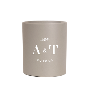 Our custom Black Round Can Cooler with Matte Light Coral Ink Cup Ink Colors are a must-have for your next event—whatever the celebration!