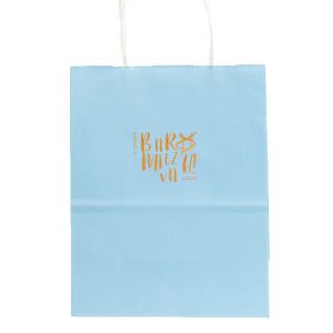 Pack the celebration with the Mitzvah Fun Bag, bursting with a lively script fit for Bat or Bar Mitzvah festivities. The exuberant flourishes embracing the celebrant's name and date convey the vibrant spirit of this momentous occasion.
