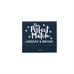 Set hearts ablaze with the Perfect XOXO Match, where 'The Perfect Match' gets cozy amid a flurry of hugs and kisses. This lively design, complete with the couple's names, ignites joy as bright as your love.