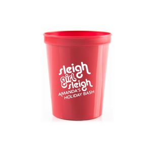 Our Sleigh Girl Sleigh Cup is good for use in Christmas, Words, Holiday themed parties and can't be beat. Showcase your style in every detail of your party's theme!