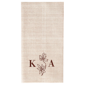 Modern Romance Flower Napkin