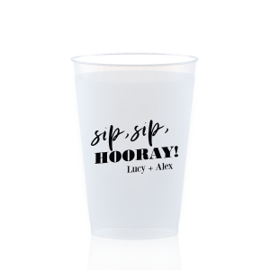 Our custom Matte Black Ink 12 oz Frosted Plastic Cup with Matte Black Ink Cup Ink Colors will give your party the personalized touch every host desires.