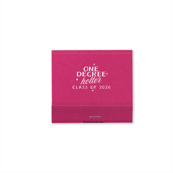 ForYourParty's chic Shimmer Navy 30 Strike Matchbook with Matte White Foil is good for use in Wedding themed parties and can be customized to complement every last detail of your party.