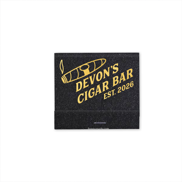 Cigar Bar Matchbook