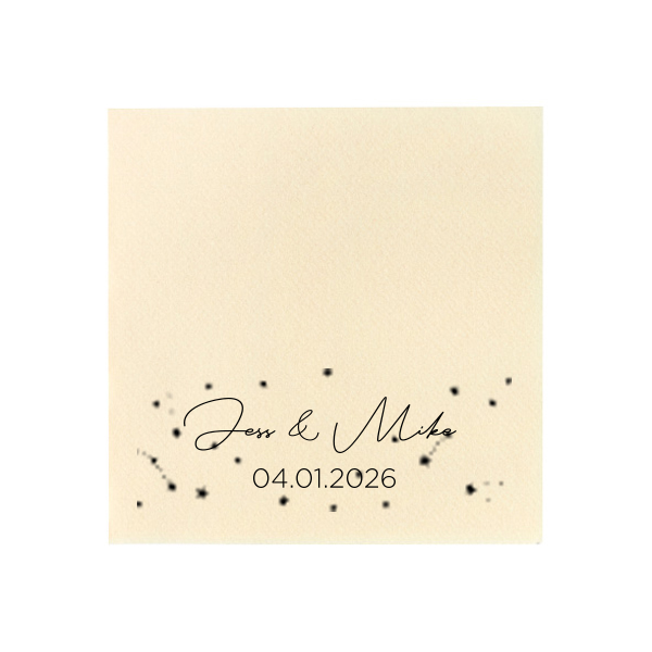 Our custom Sand Luncheon Napkin has a Star Pattern graphic and is good for use in Patriotic, Trendy themed parties and can't be beat. Showcase your style in every detail of your party's theme!