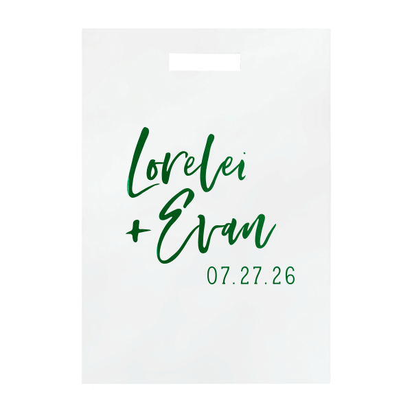 Our custom Stardream Crystal White Rectangle Box with Shiny Leaf Foil can't be beat. Showcase your style in every detail of your party's theme!