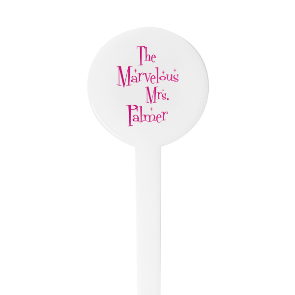 Add a retro touch to your birthday party or bachelorette party with The Marvelous Mrs. stir stick! It will add personality to your barcart or signature dish.