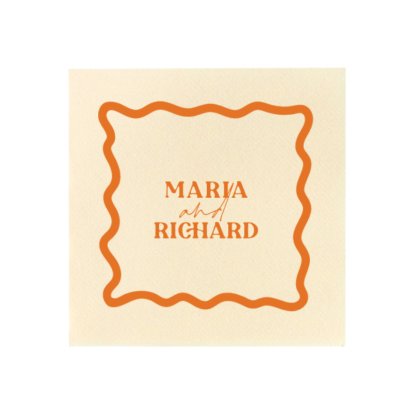 Pasta Party Names Napkin