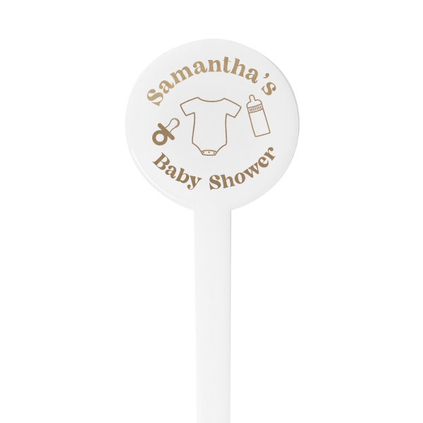 Baby Shower Bliss Stir Stick