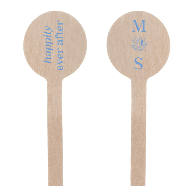 100 Happily Ever After Stir Stick - Personalized Round Stir Stick (Foil)