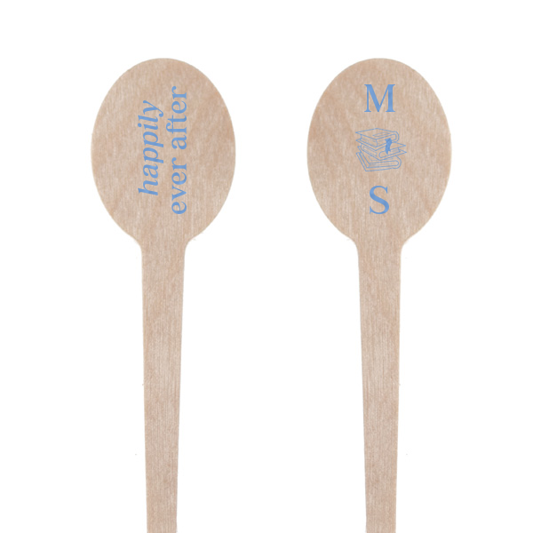 100 Happily Ever After Stir Stick - Personalized Oval Stir Stick (Foil)