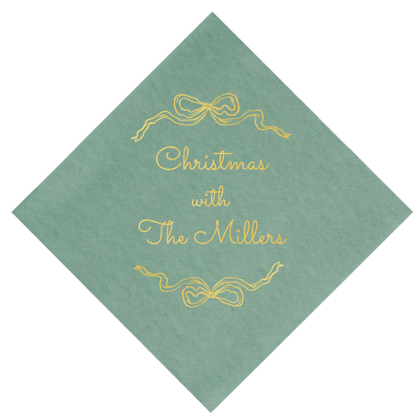 Holiday Bows Napkins