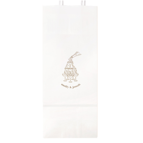 Classic Champagne Tower Bag
