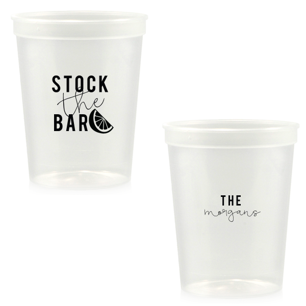 Stock The Bar Lime Cup