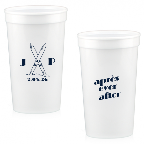 50 Après Ever After Cup - Personalized 22-oz. Stadium Cup (Ink)