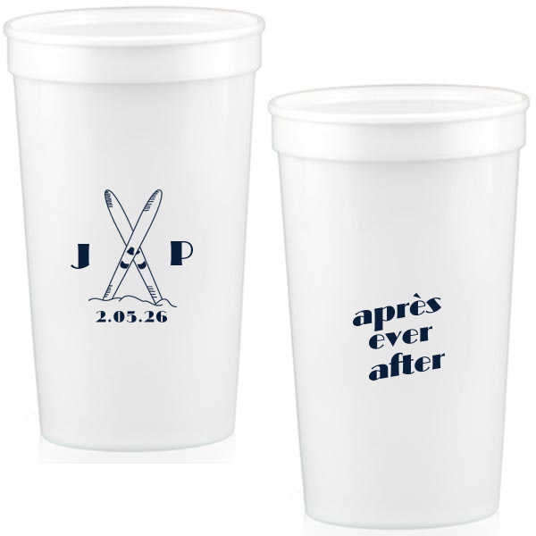 50 Après Ever After Cup - Personalized 32-oz. Stadium Cup (Ink)