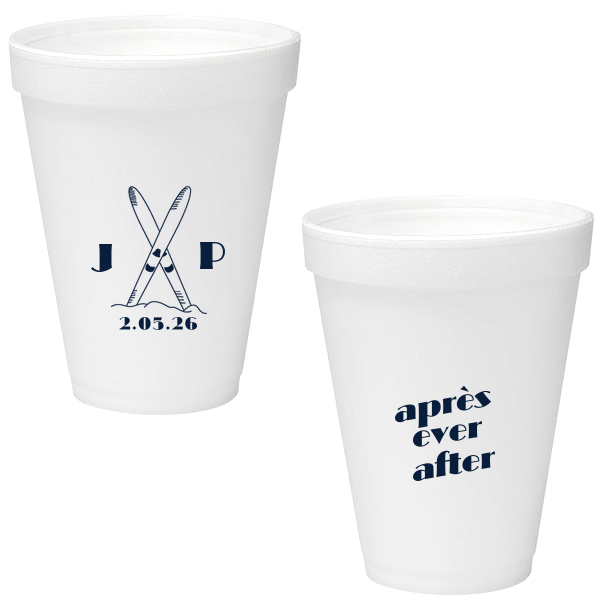 50 Après Ever After Cup - Personalized 12-oz. Styrofoam Cup (Ink)