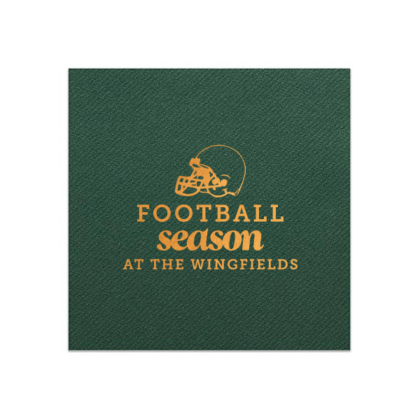 Football Season Napkin