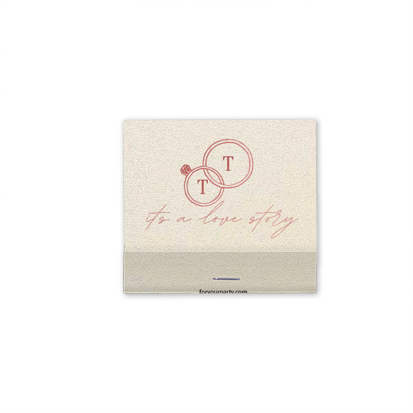 It's A Love Story Matchbook