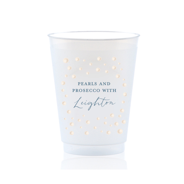 Pearls and Prosecco Cup