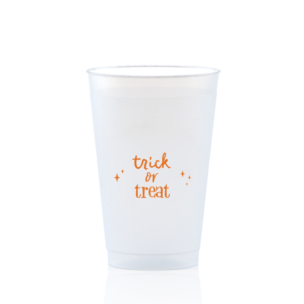 50 Trick Or Treat Cup - Personalized 14-oz. Frosted Cup (Ink)