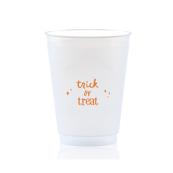 50 Trick Or Treat Cup - Personalized 16-oz. Frosted Cup (Ink)