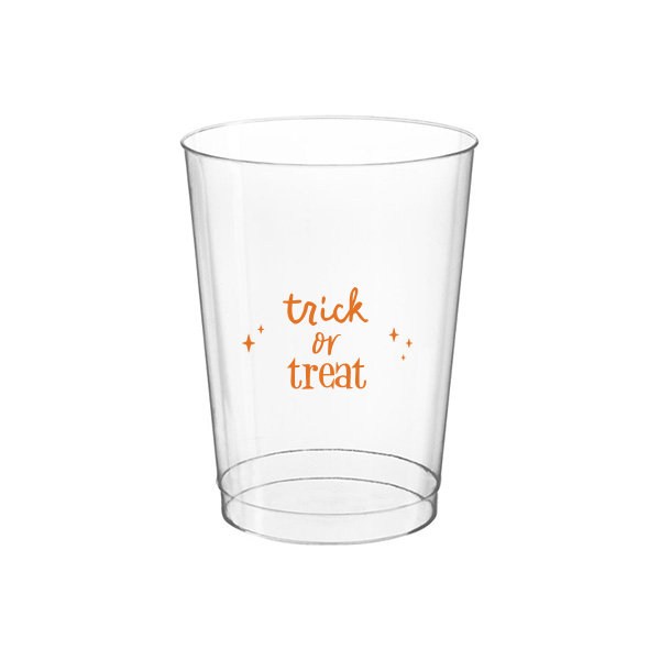 50 Trick Or Treat Cup - Personalized 10-oz. Hard Plastic Cup (Ink)