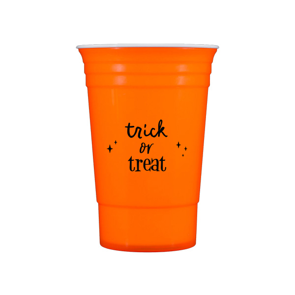 50 Trick Or Treat Cup - Personalized 16-oz. Plastic Party Cup (Ink)