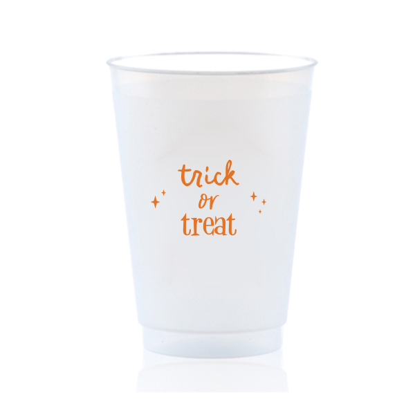 50 Trick Or Treat Cup - Personalized 20-oz. Frosted Cup (Ink)