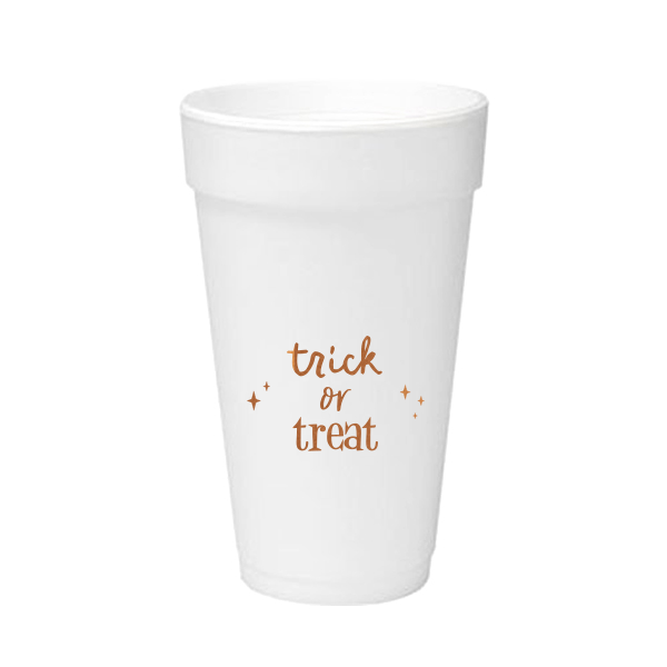 50 Trick Or Treat Cup - Personalized 20-oz. Styrofoam Cup (Ink)