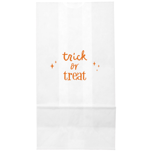 25 Trick Or Treat Bag - Personalized Popcorn Bag (Foil)