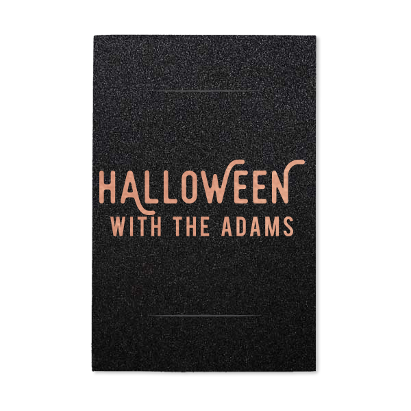 50 Light Up the Halloween Night Sprinkler Sleeve - Personalized Small Sparkler Sleeve (Foil)