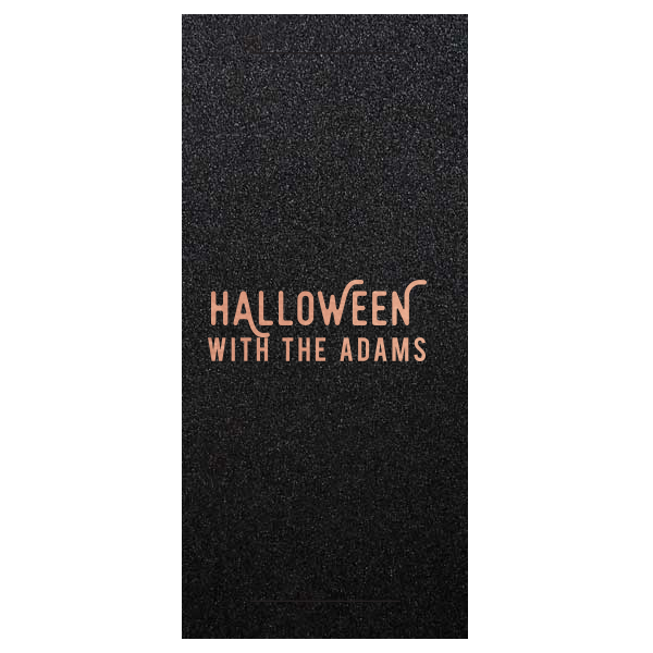 50 Light Up the Halloween Night Sprinkler Sleeve - Personalized Sparkler Sleeve (Foil)