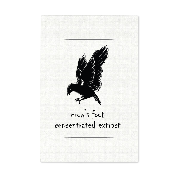 50 Crow's Foot Sprinkler Sleeve - Personalized Small Sparkler Sleeve (Foil)