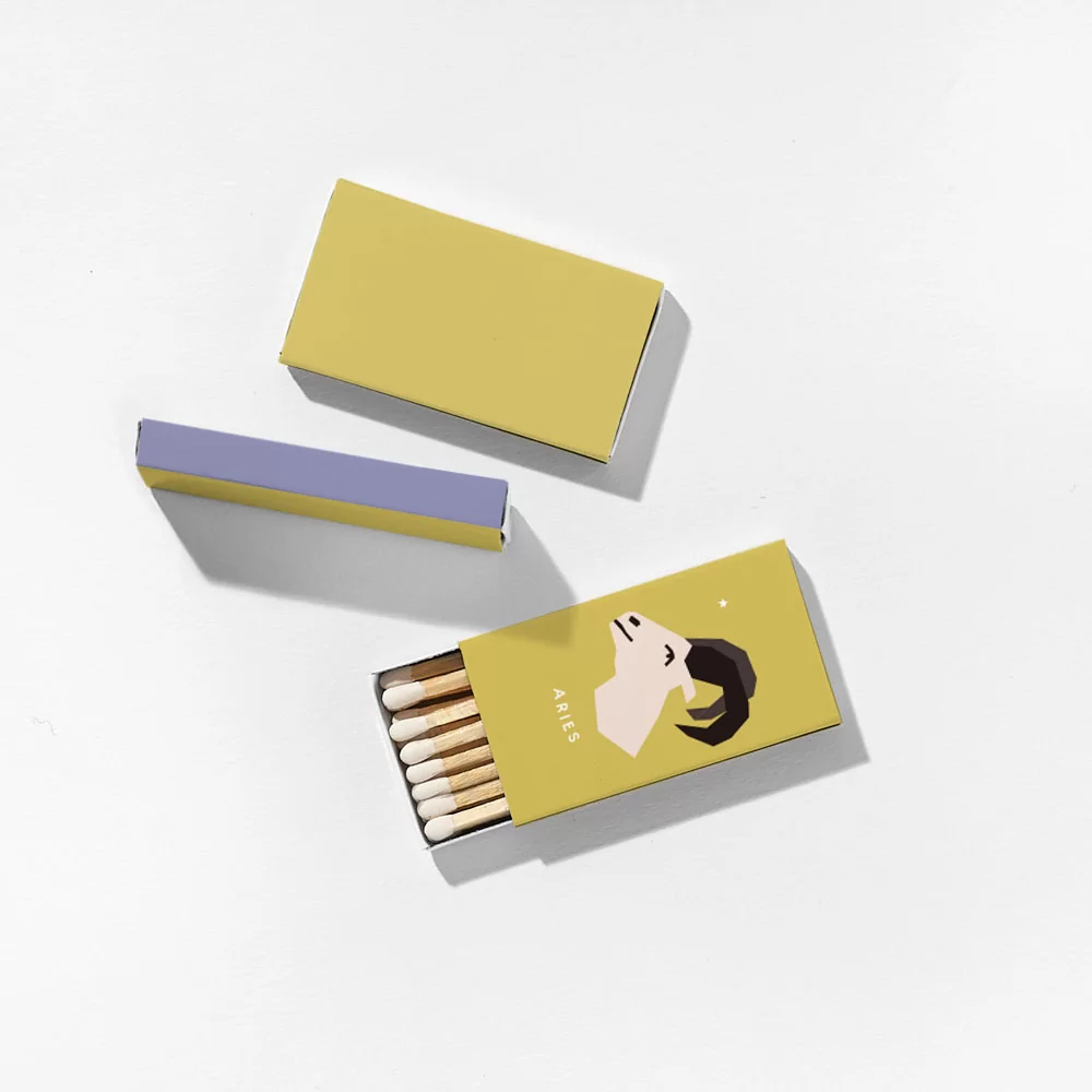 Color Pop Zodiac Matchboxes