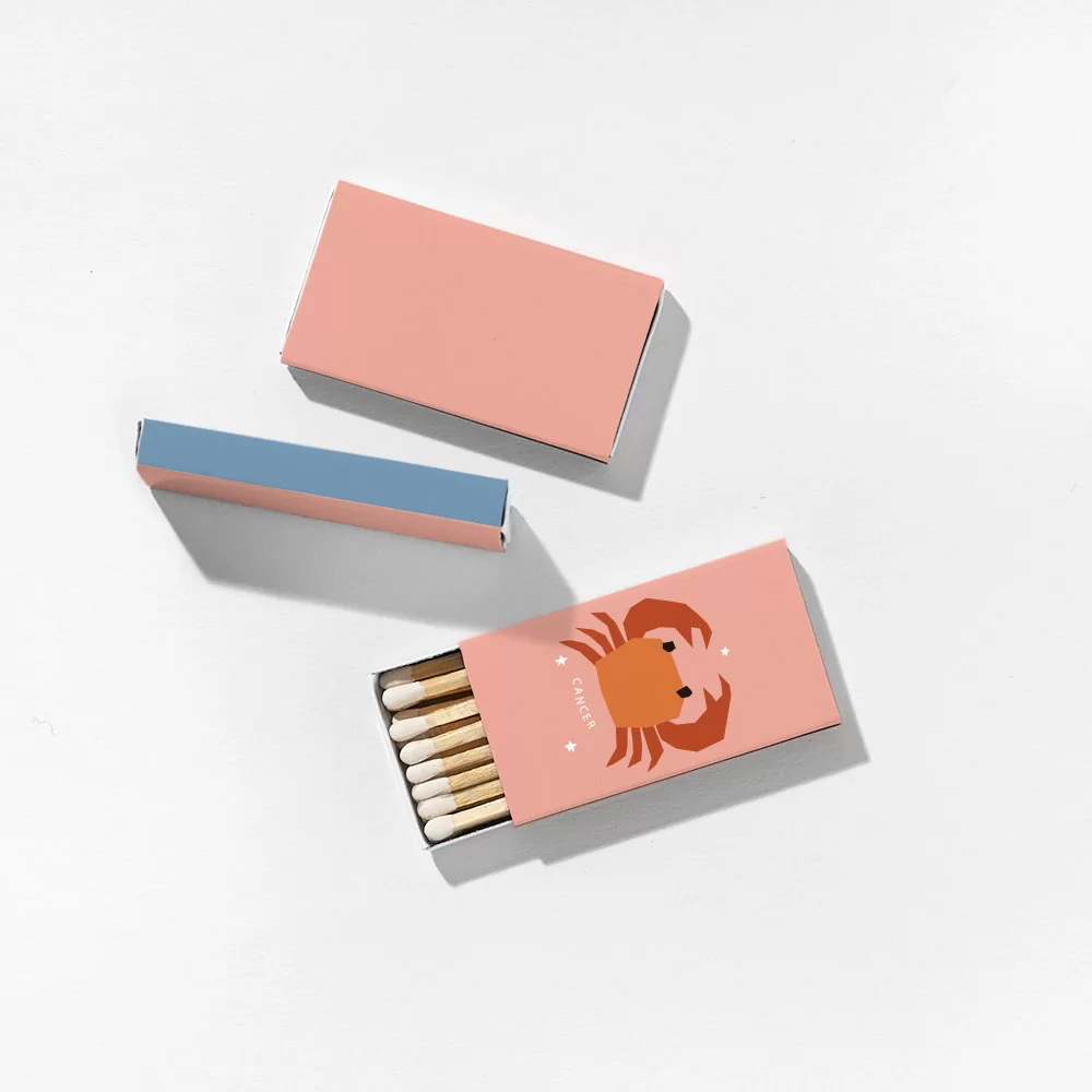 Color Pop Zodiac Matchboxes