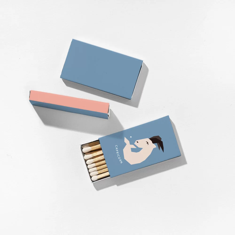 Color Pop Zodiac Matchboxes