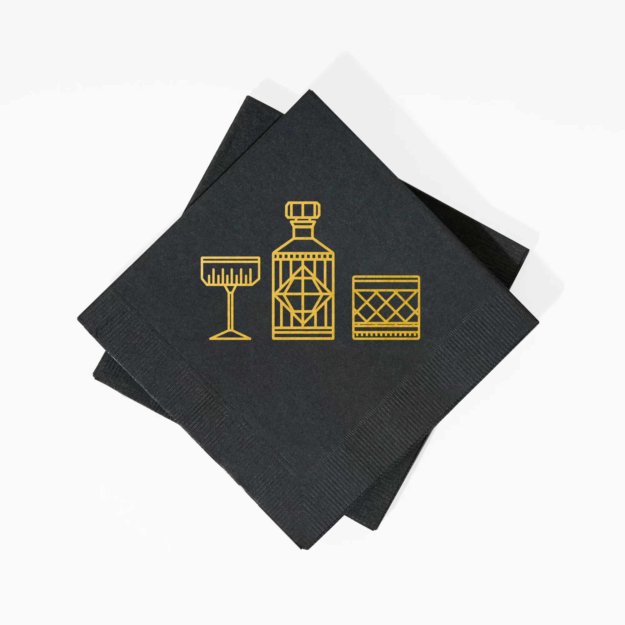 Classy Glassware Cocktail Napkins